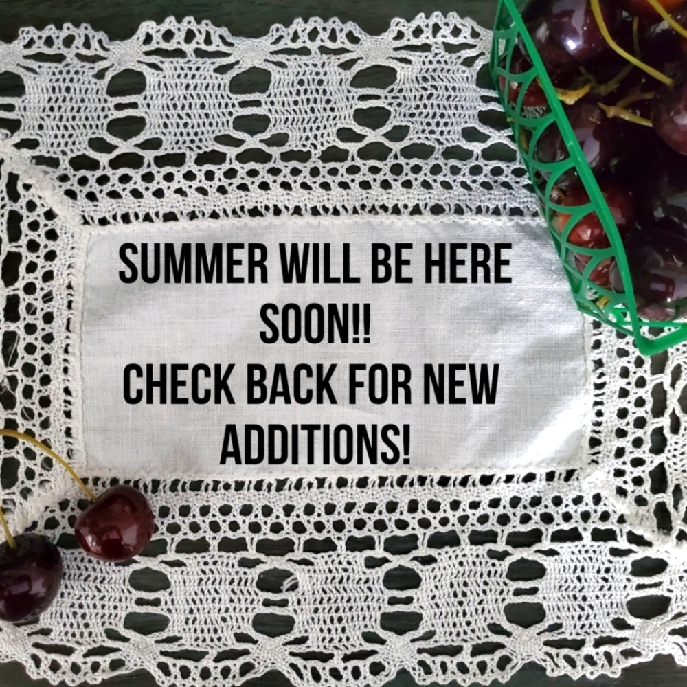 Seasons are changing. Spring/Summer